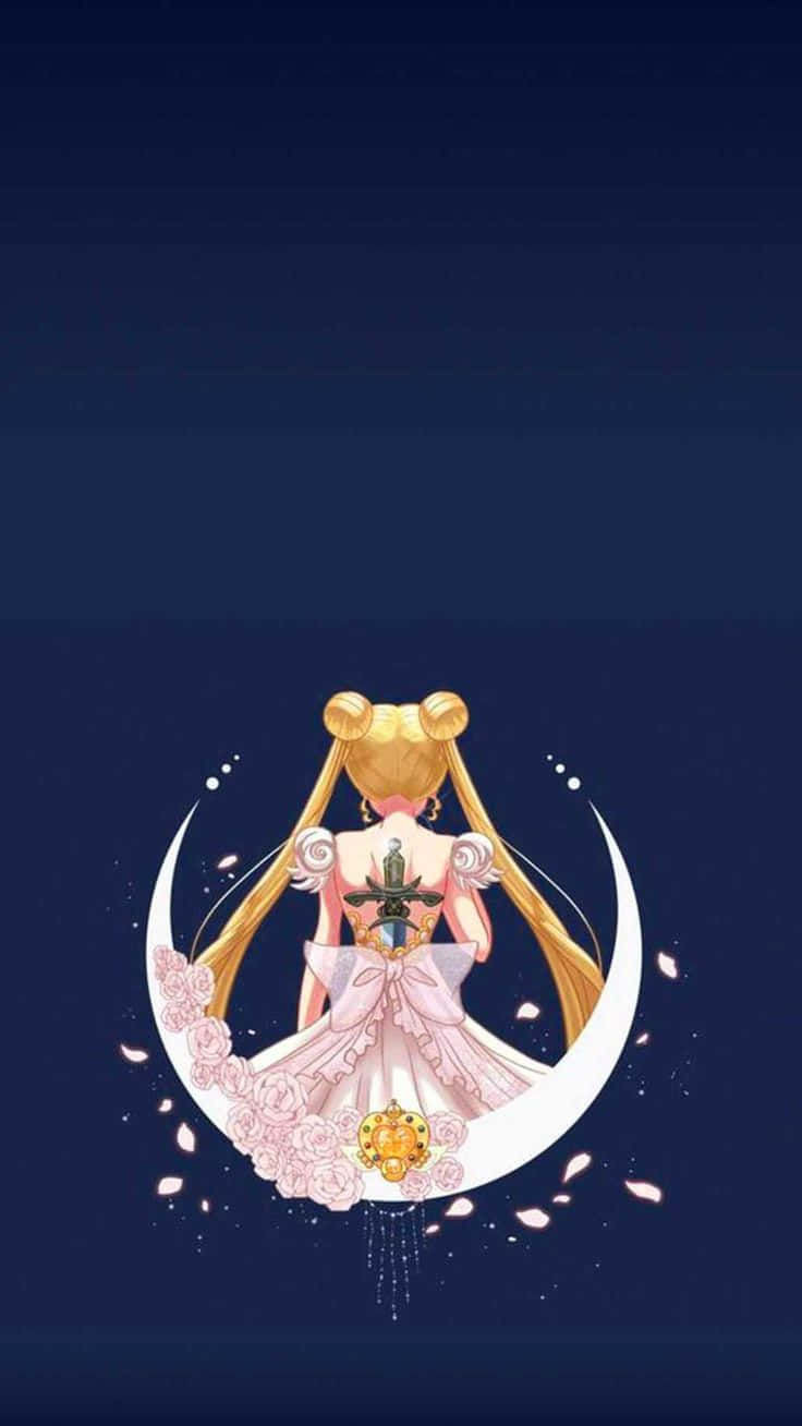 Upkeeping justice and saving the world with one swipe - Sailor Moon on iPad Wallpaper