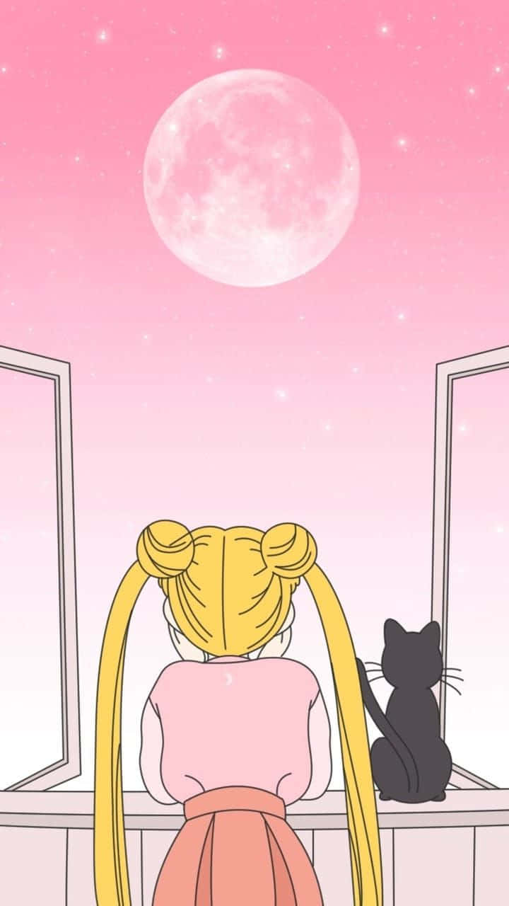 Experience the classic anime Sailor Moon in a brand new way with your iPad Wallpaper