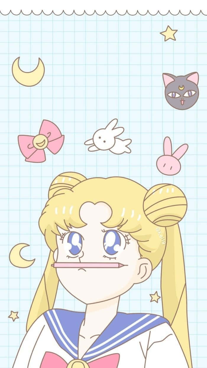 Denmagiska Kraften Hos Den Legendariska Sailor Moon