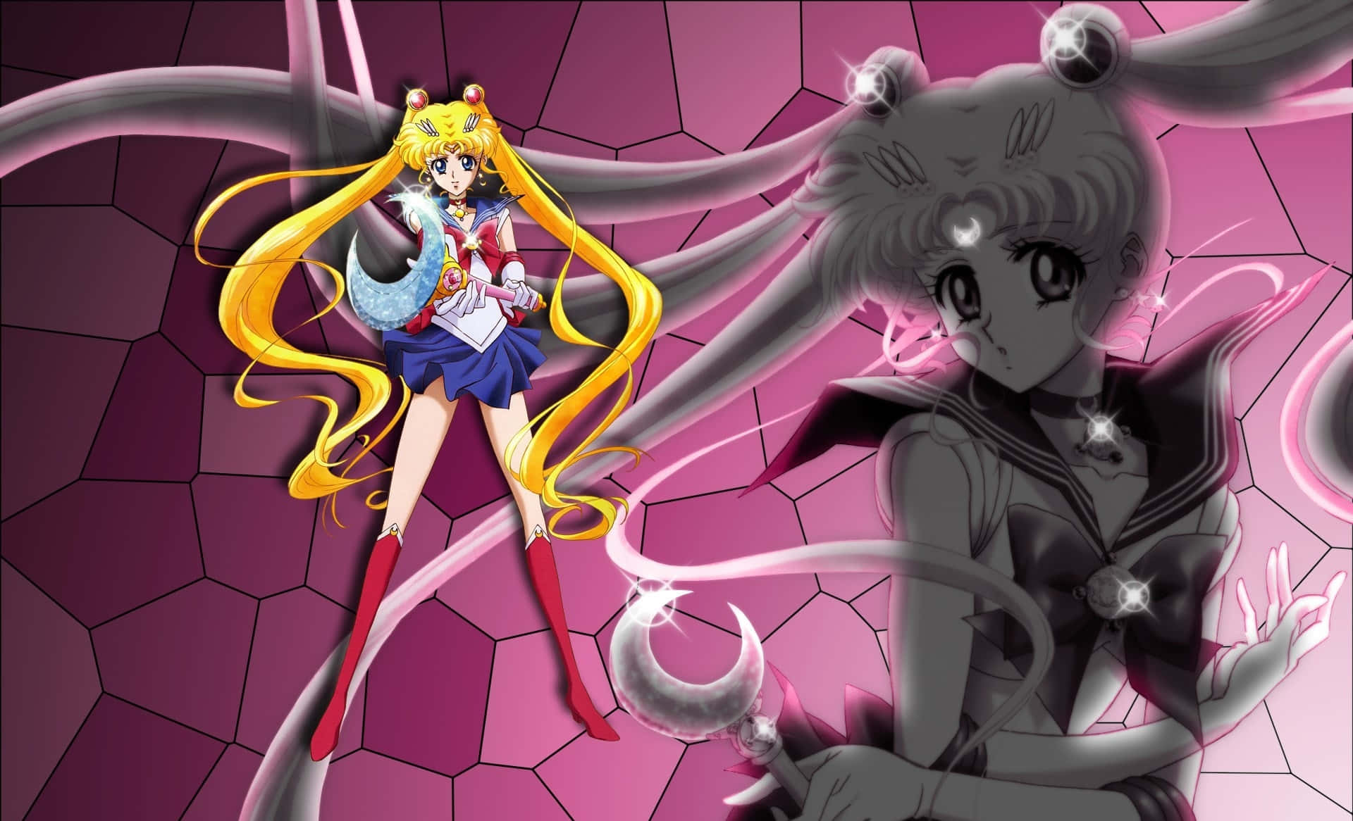 "Sailor Moon: Saving the world one fight at a time"