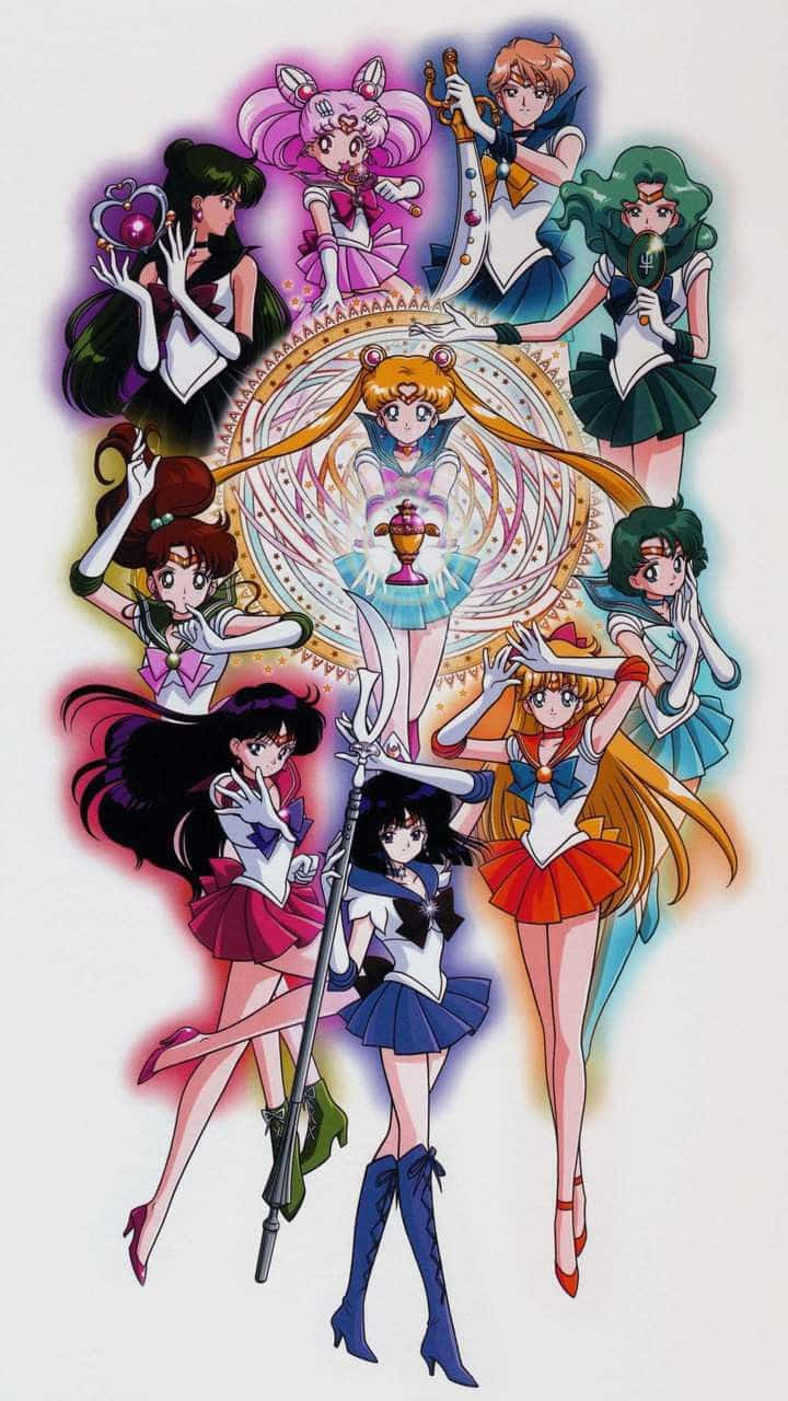 Usagitsukino, Die Heldin Der Beliebten Japanischen Anime-serie Sailor Moon