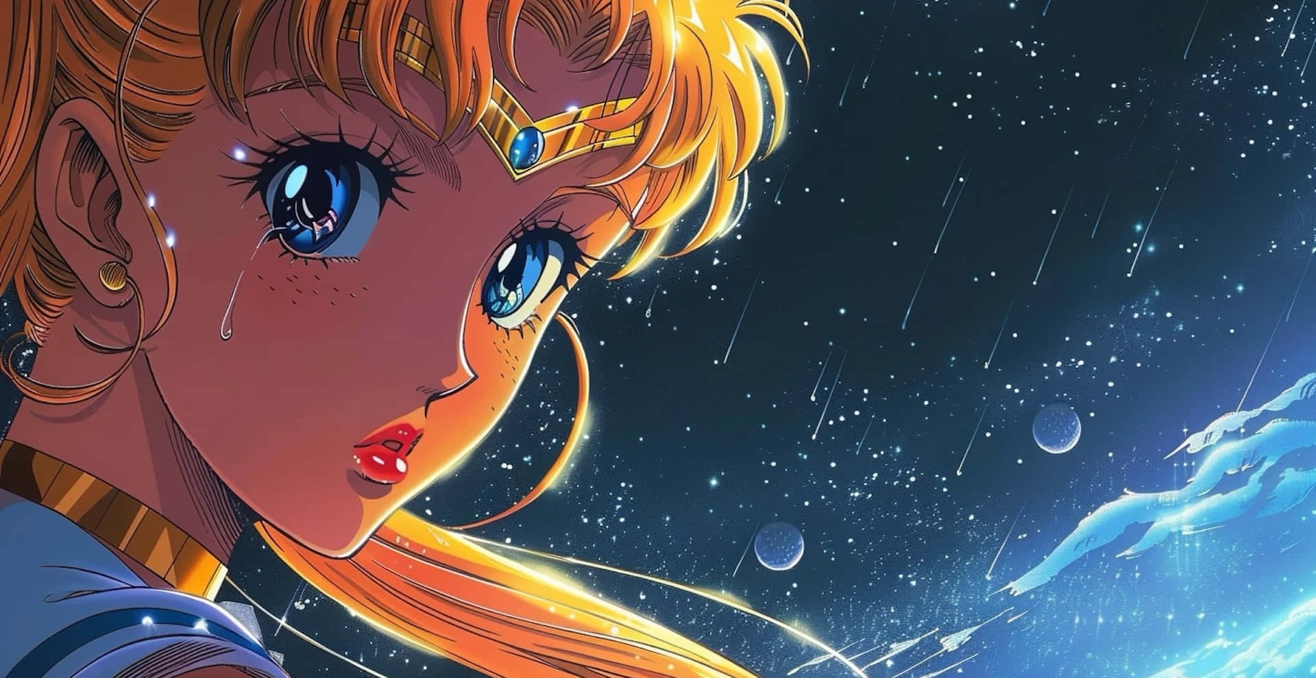 Sailor Moon Starry Gaze Wallpaper Wallpaper