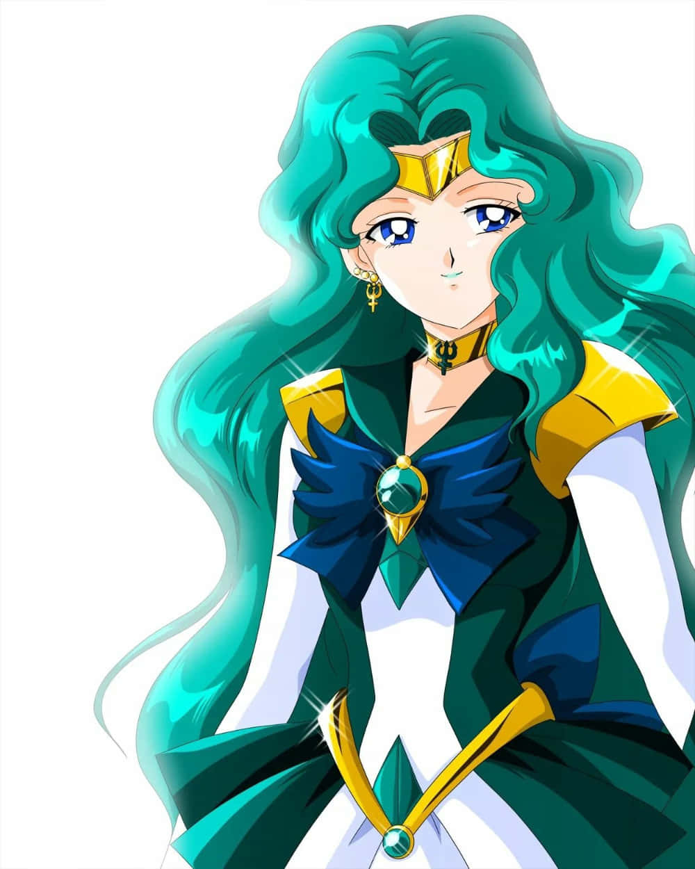 Sailor Neptune vows to protect the world from evil Wallpaper