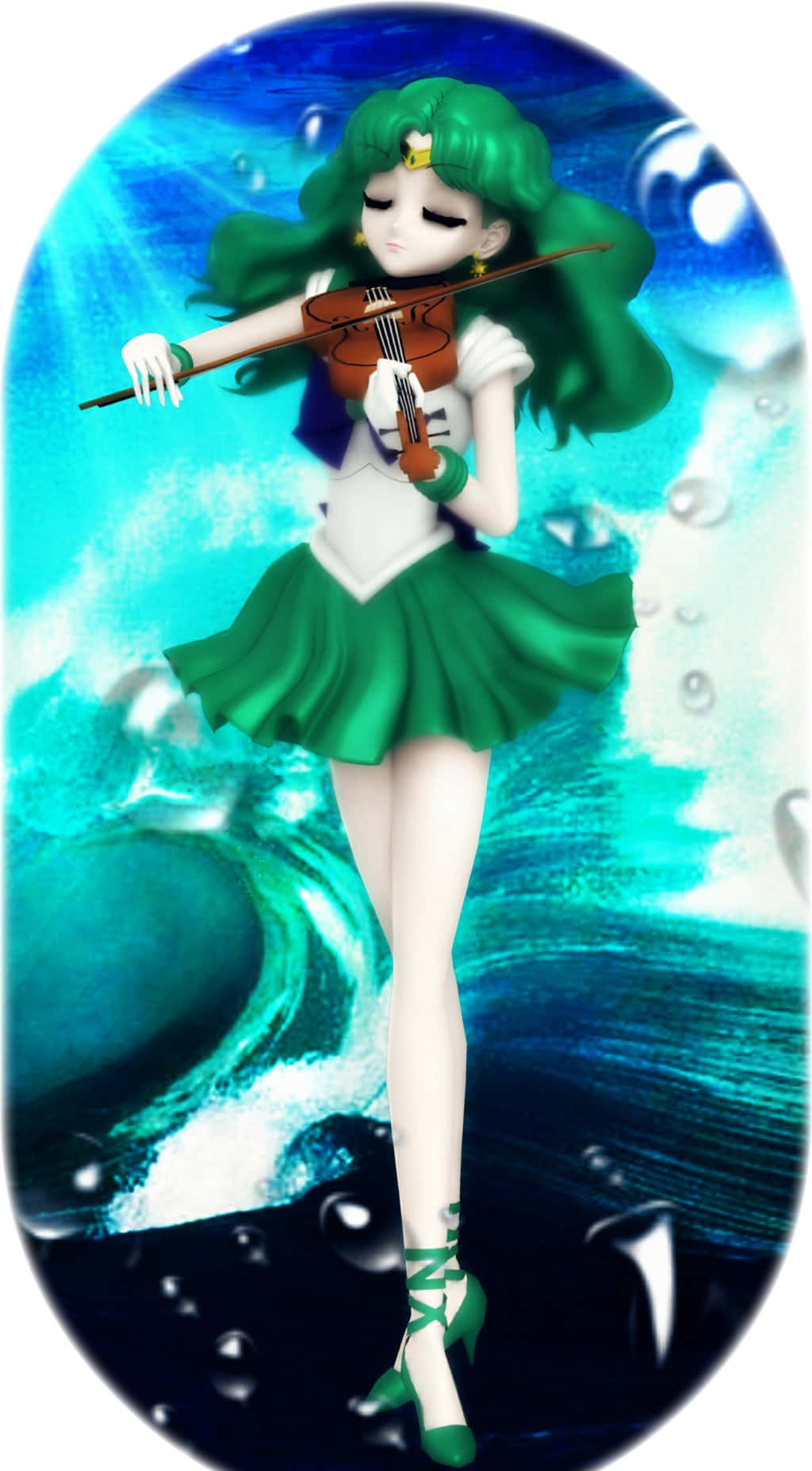 Sailor Neptune, Guardian of the Sea Wallpaper