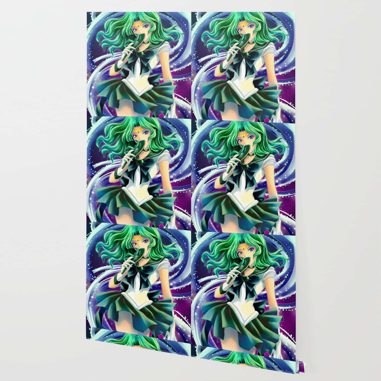 Sailor Neptune, Defender of the Ocean Realm Wallpaper