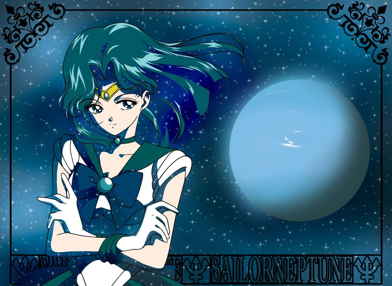Sailor Neptune, Guardian of the Deep Seas Wallpaper