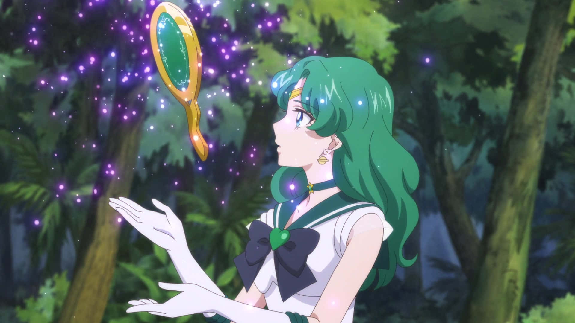 The Heroic and Graceful "Sailor Neptune" Wallpaper