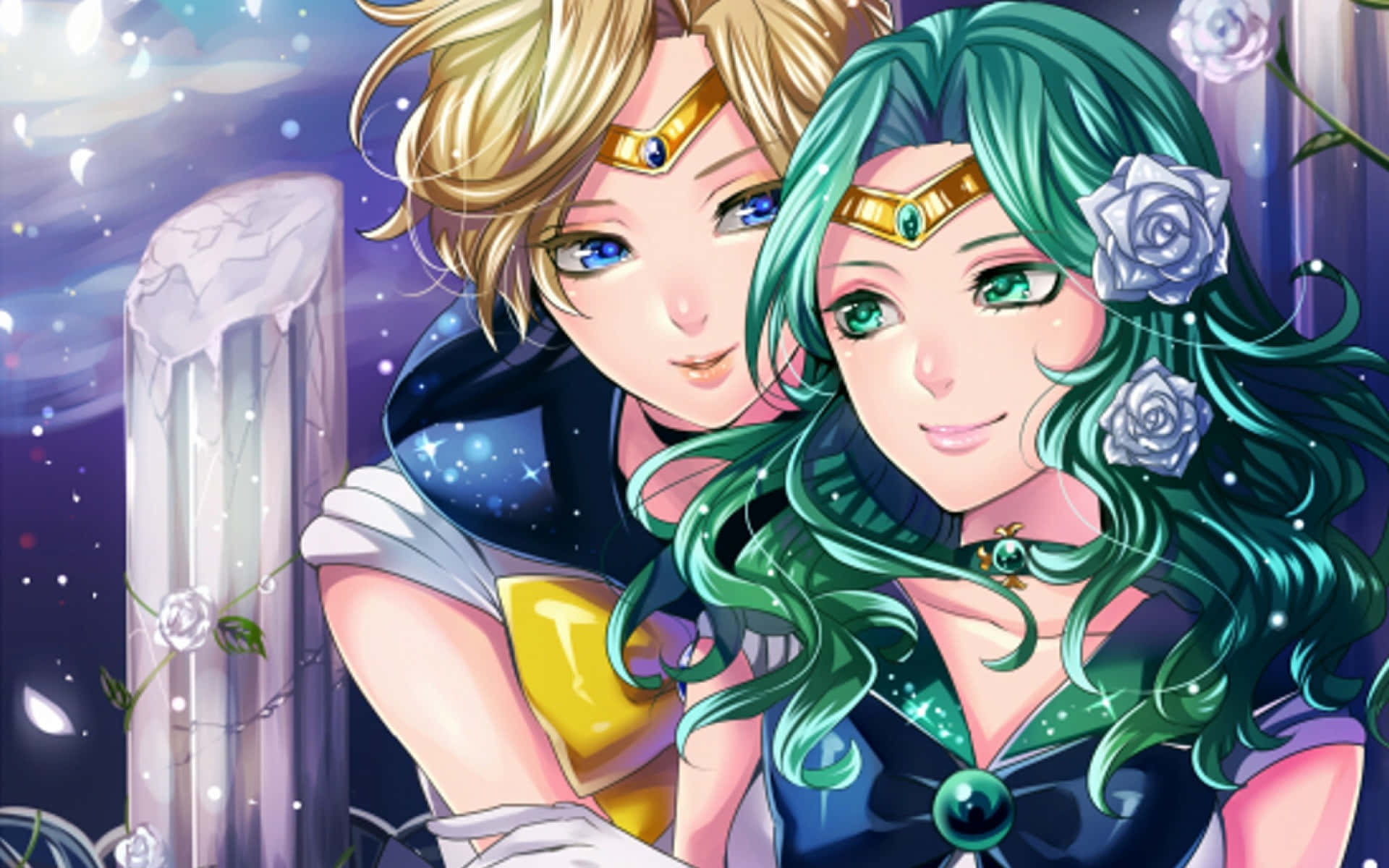 Guardian of the Sky: Sailor Uranus Wallpaper
