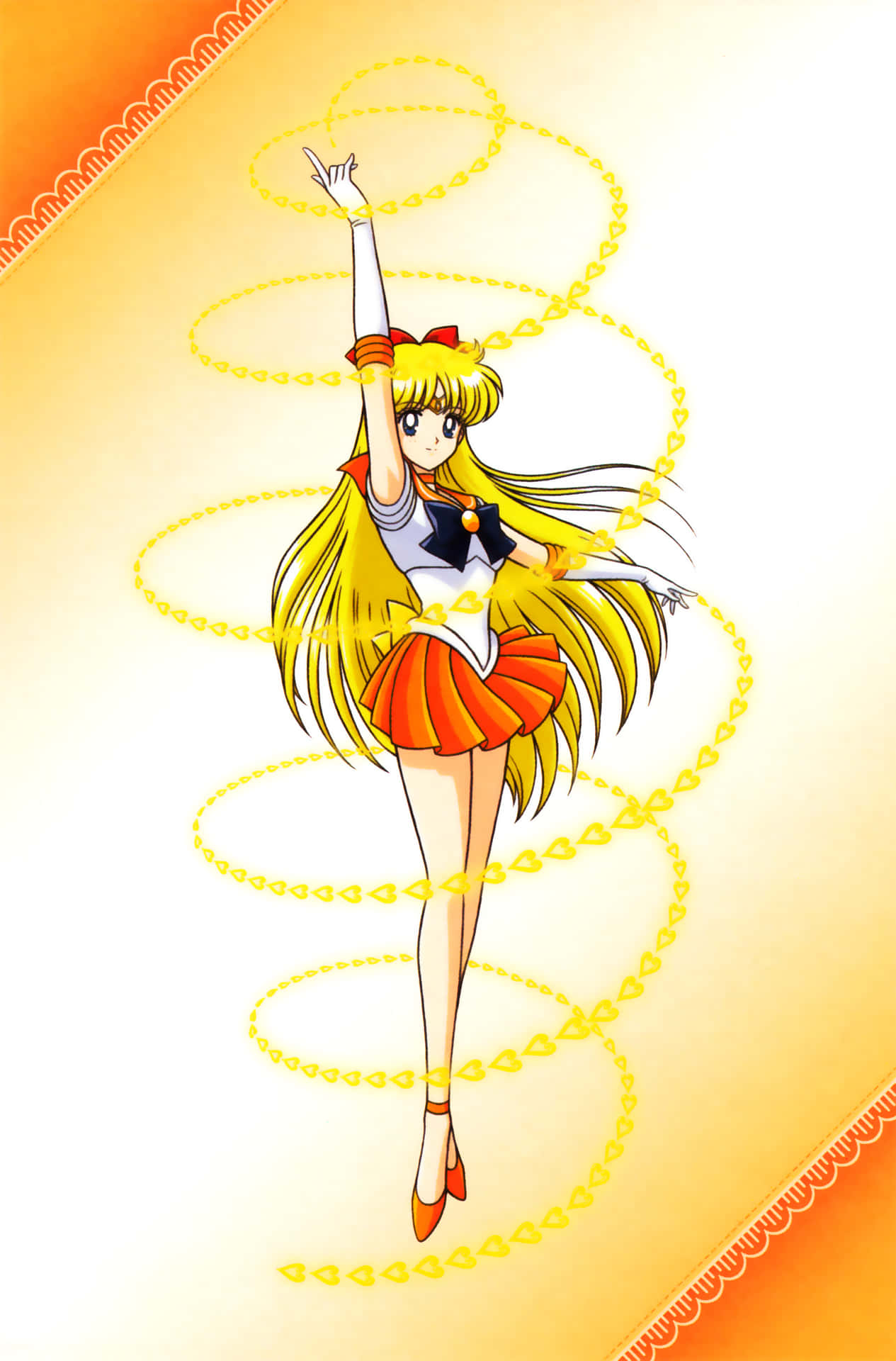 Sailor Venus, Guardian of Love and Beauty Wallpaper
