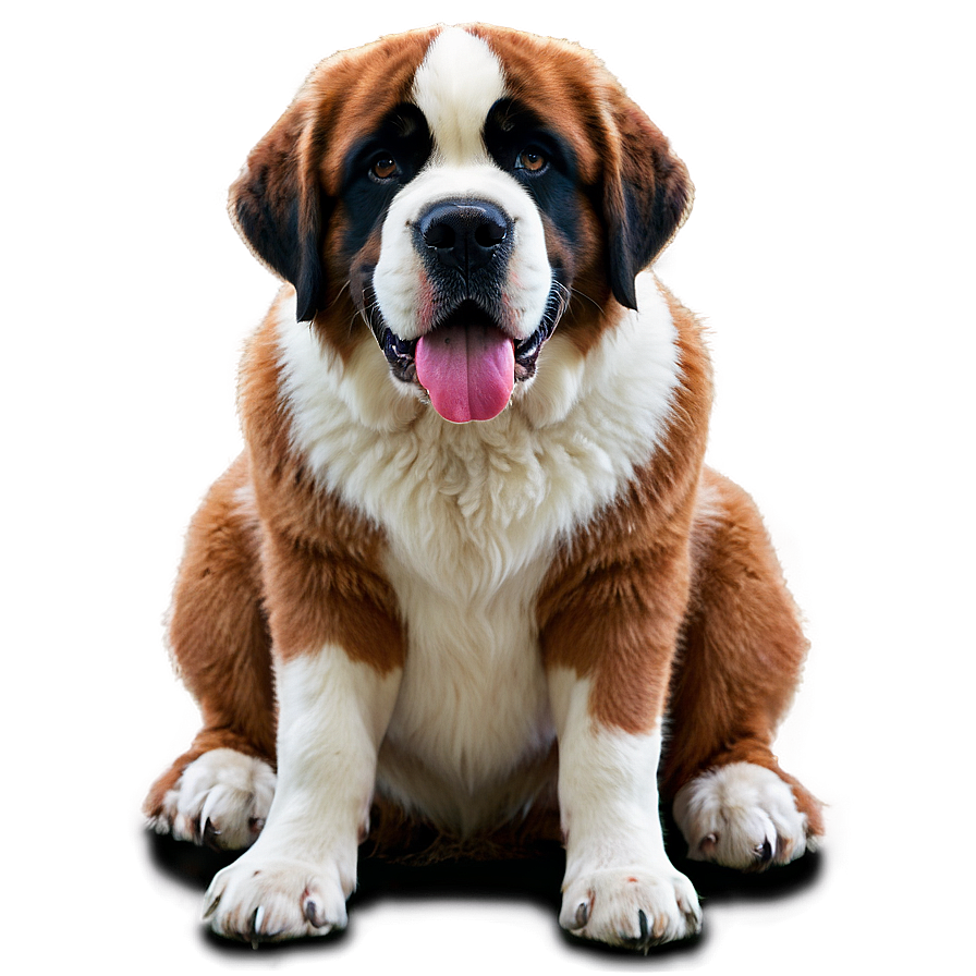 Saint Bernard Dog Png 10 PNG