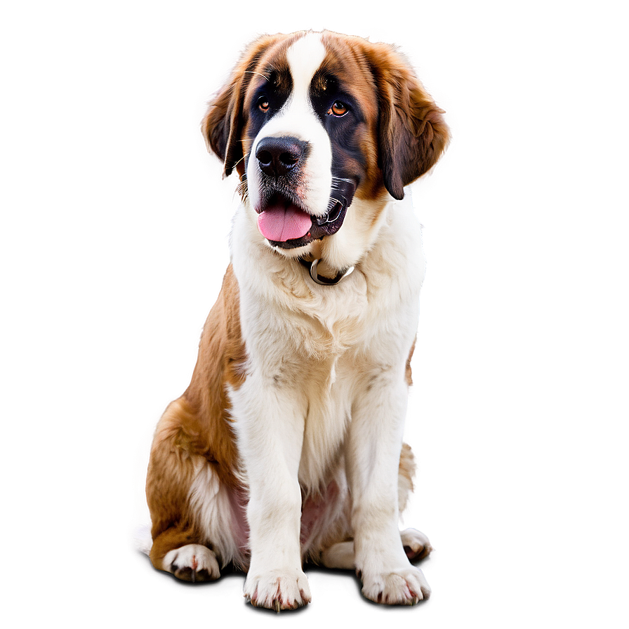 Saint Bernard Ears Flapping Png 92 PNG