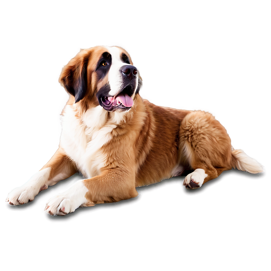 Saint Bernard Ears Flapping Png Mcc PNG