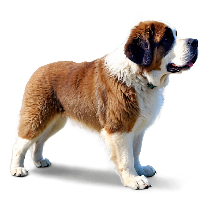 Saint Bernard In Summer Png 06252024 PNG