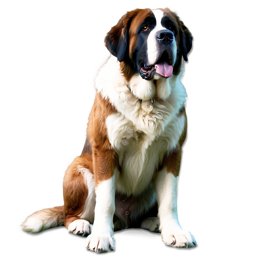 Saint Bernard On Guard Png 06252024 PNG