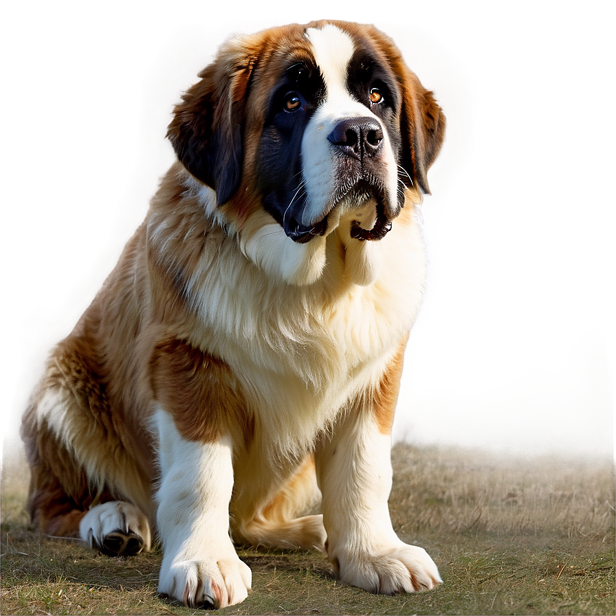 Saint Bernard On Guard Png 96 PNG