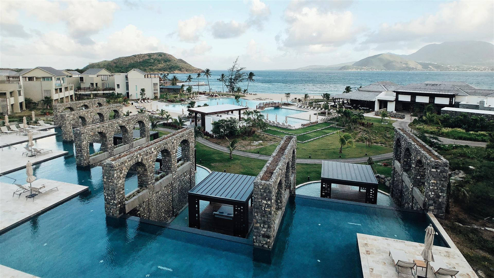Porto Di Saint Kitts E Nevis Sfondo