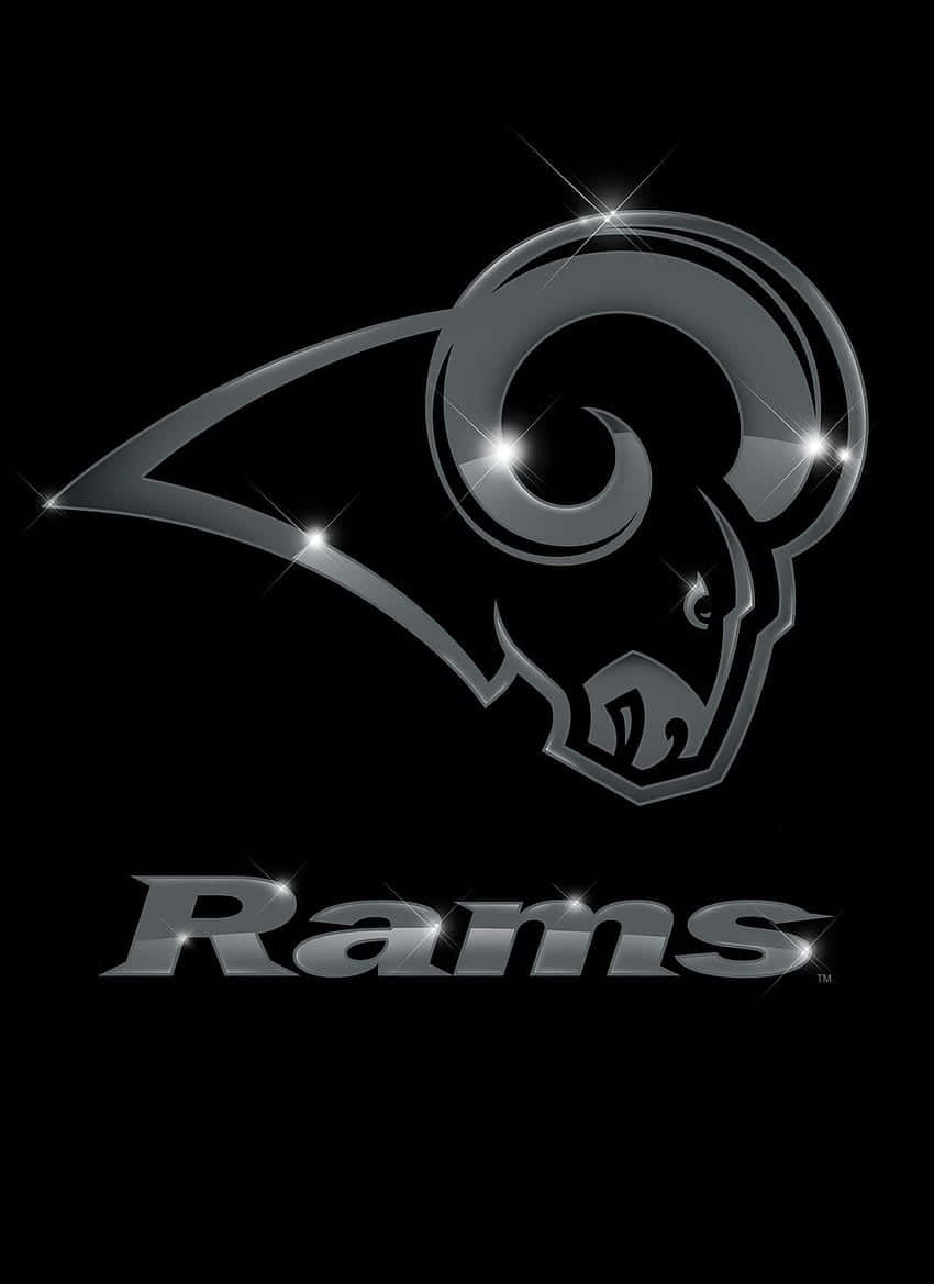 Saint Louis Rams Logo Black Background Wallpaper