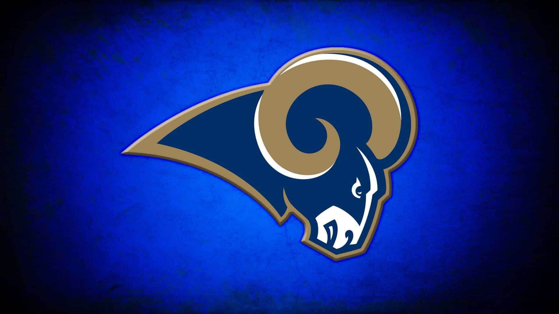 Saint Louis Rams Logo Blue Background Wallpaper