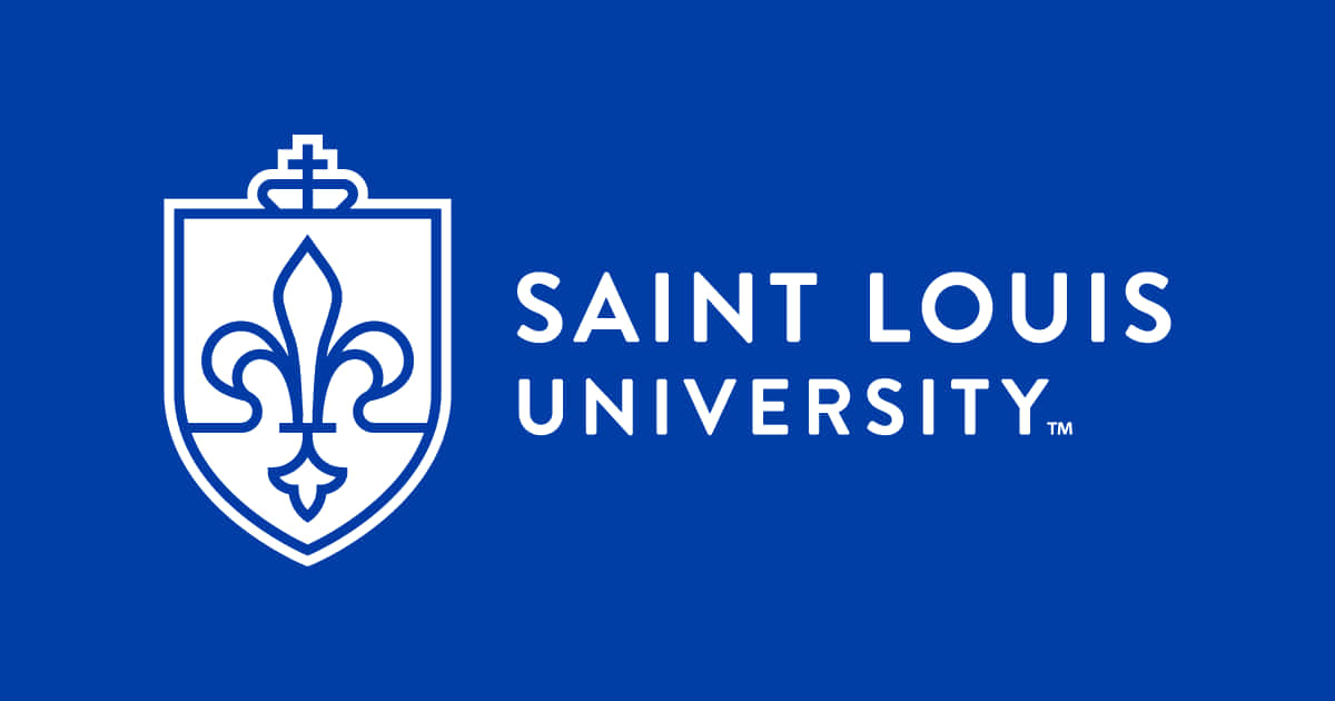 Caption: Saint Louis University Official Logo Wallpaper
