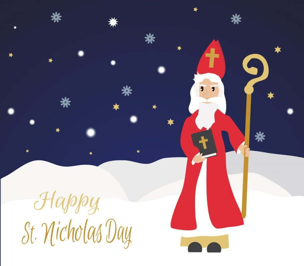 Saint Nicholas: The Christmas Season's Herald Wallpaper