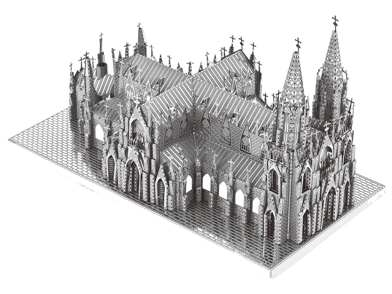 Sanktpatricks Katedral I 3d-modell. Wallpaper