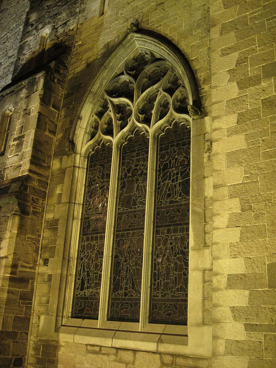 Saint Patrick's Cathedral Window Wallpaper