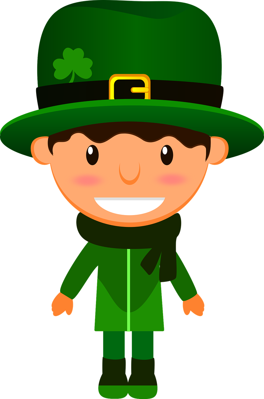 Saint Patricks Day Cartoon Character PNG