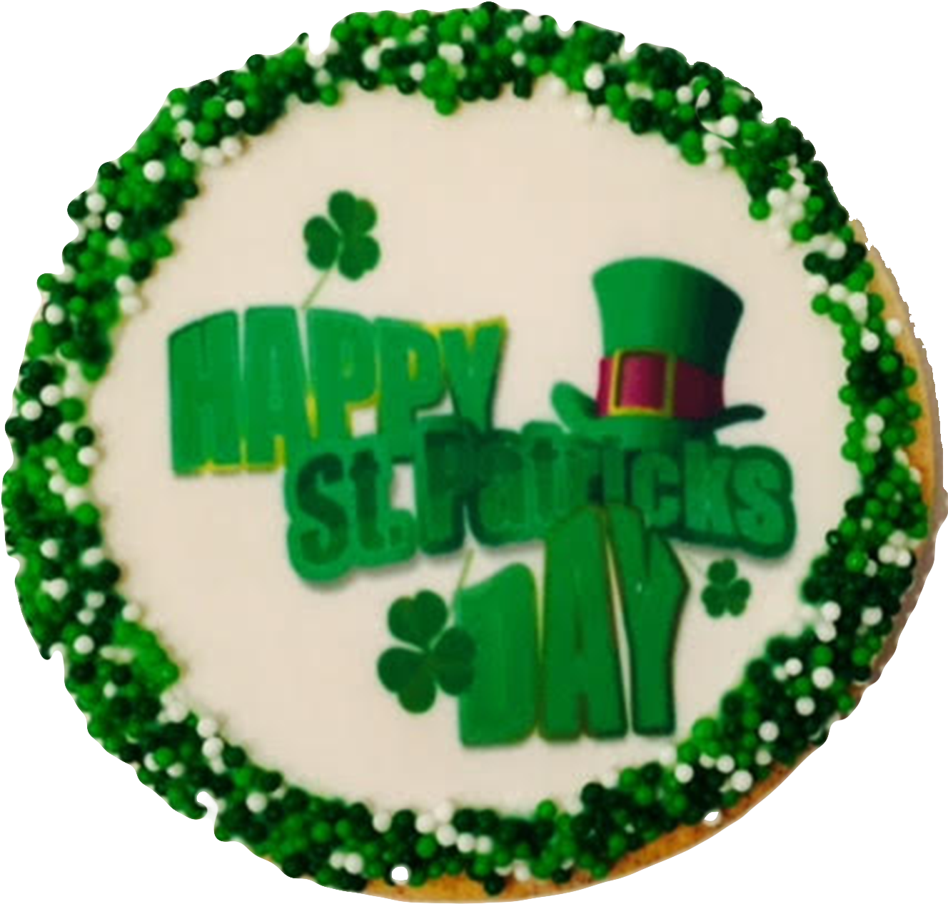 Saint Patricks Day Cookie Celebration PNG