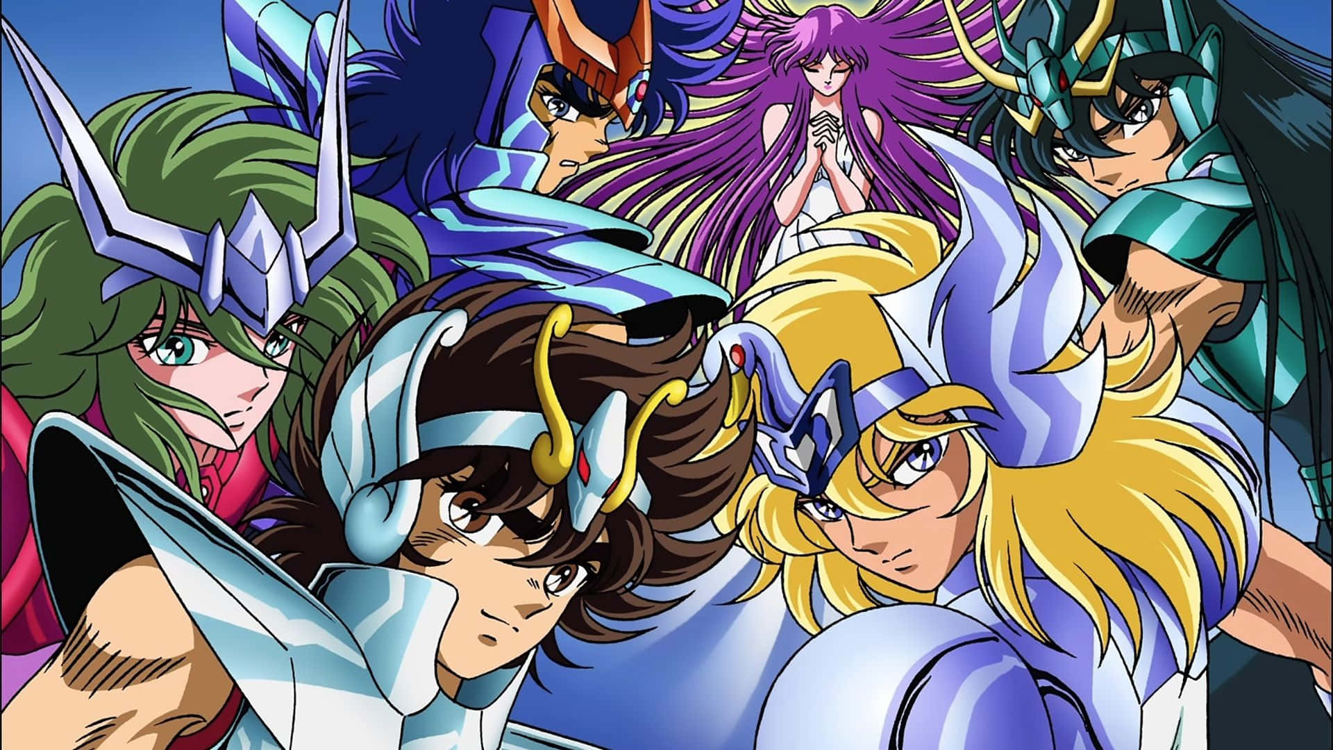 Kesatria Saint Seiya Siap Bertempur Wallpaper