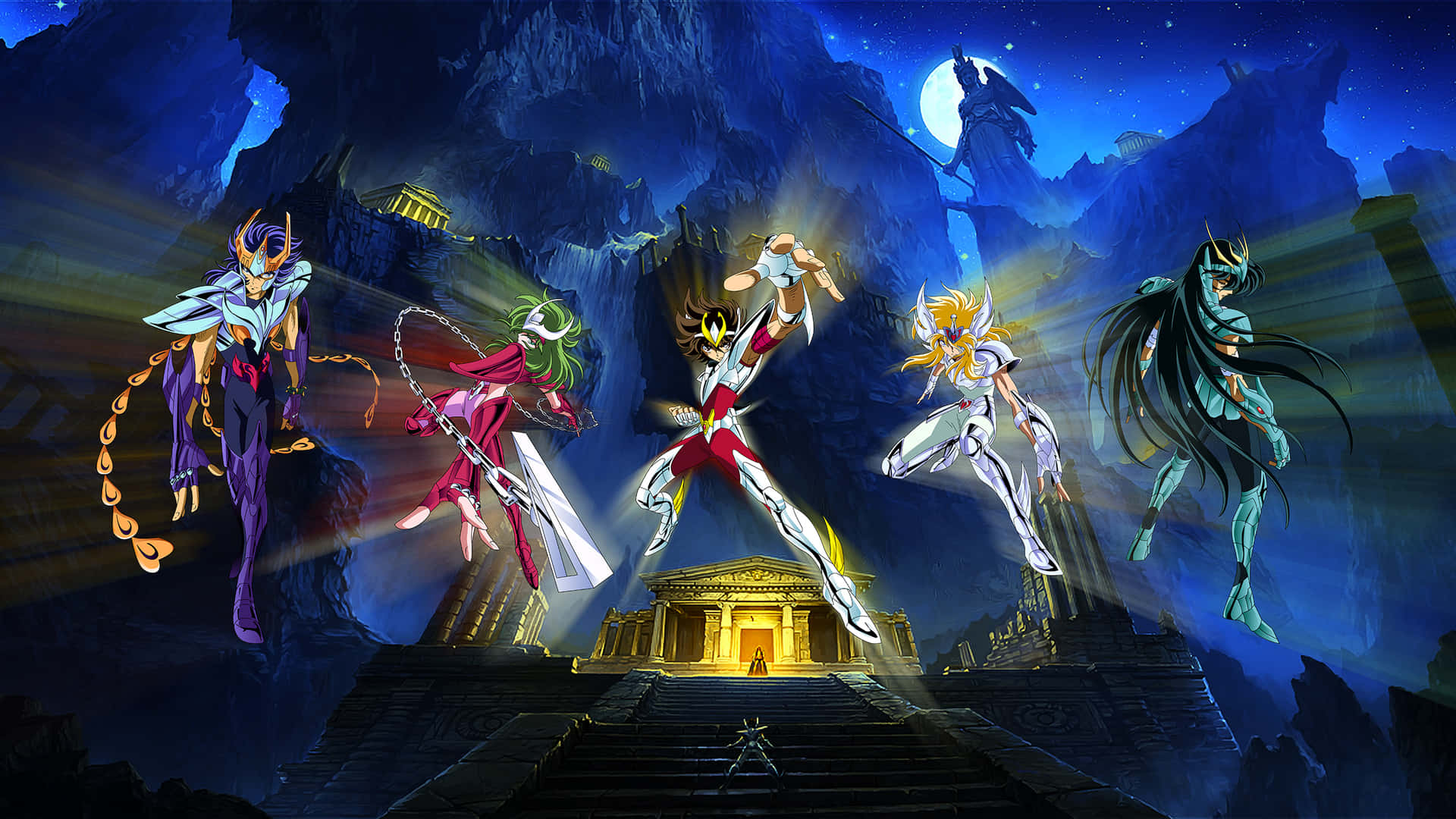 Kesatria Saint Seiya Dari Zodiak Wallpaper