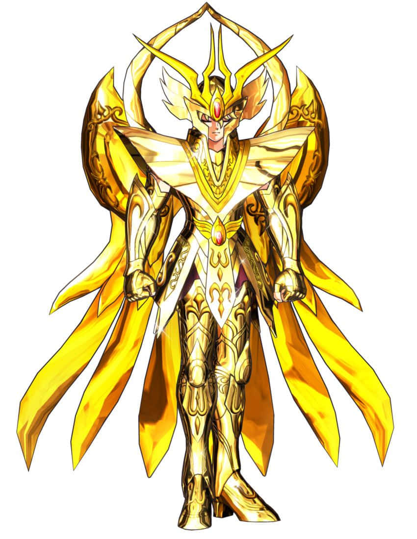 Armure Dorée De Virgo Shaka De Saint Seiya Fond d'écran