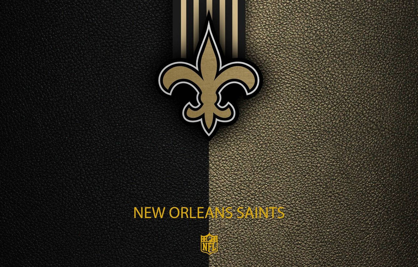 Saints Logo In Textured Background Wallpaper
