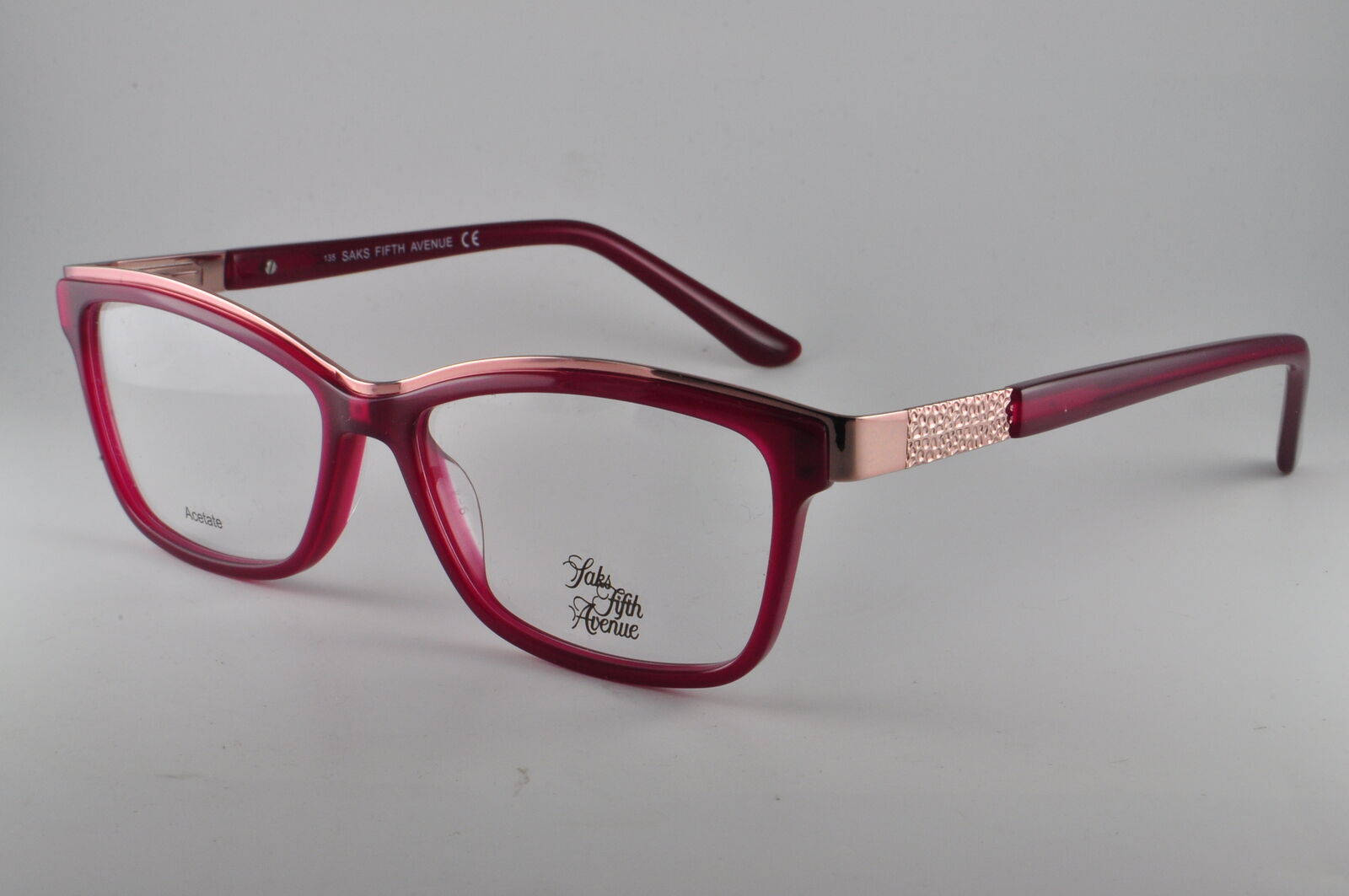 Saks Fifth Avenue Pink 286 Eyeglasses Wallpaper