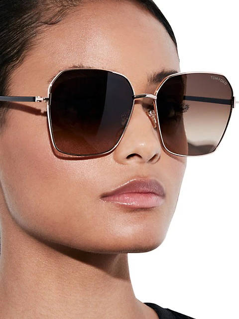 Saks Fifth Avenue Sunglasses Model Wallpaper
