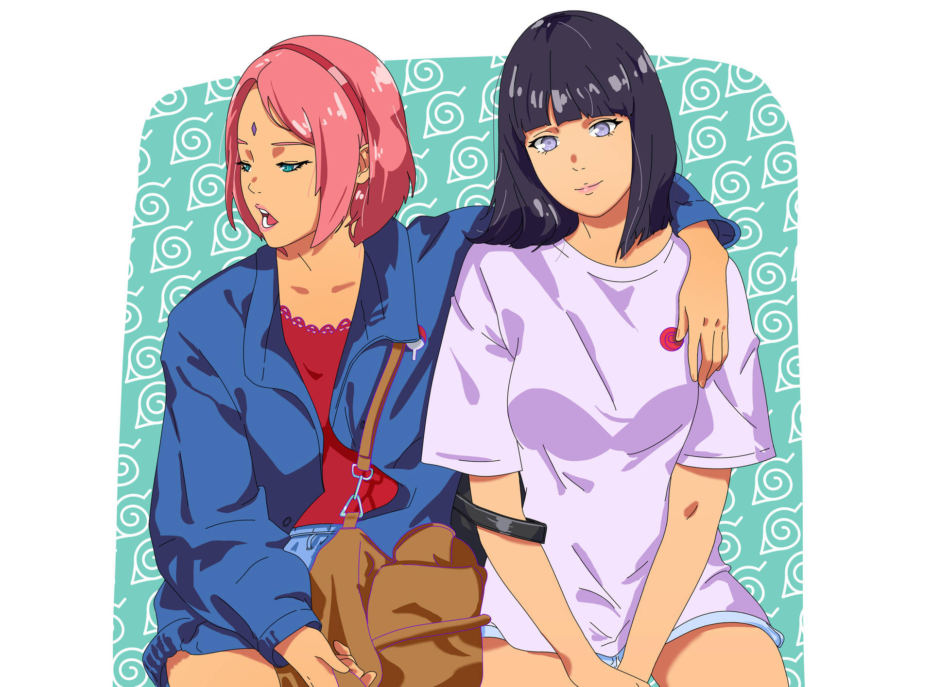 Sakura And Hinata