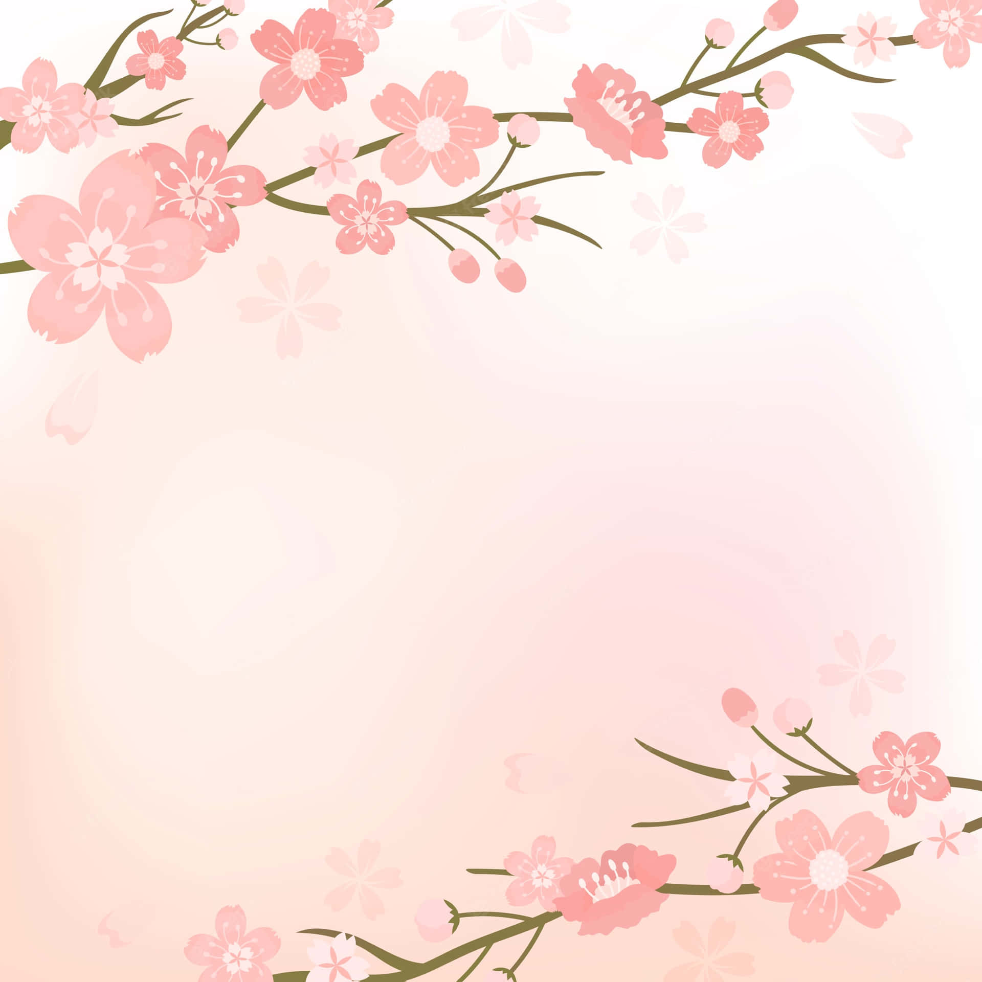 ¡disfrutala Belleza De La Flor Del Cerezo Sakura! Fondo de pantalla