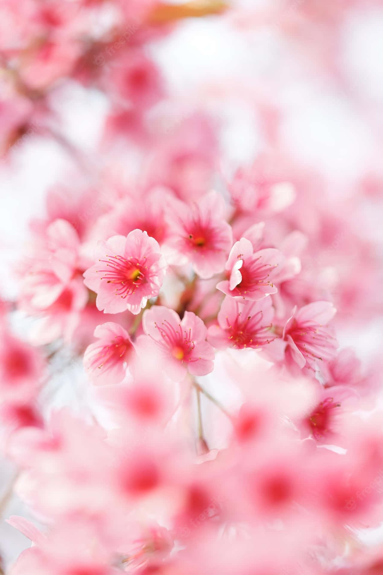 Laprimavera Llega Con Hermosas Flores De Sakura. Fondo de pantalla