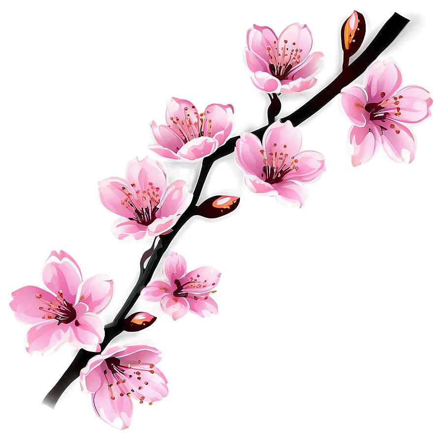 Download Sakura Cherry Blossom Icon Png Svw33 | Wallpapers.com