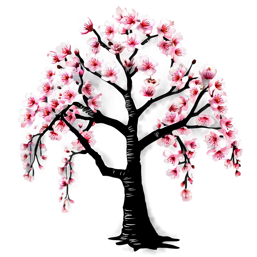 Sakura Cherry Tree Png Hhu PNG