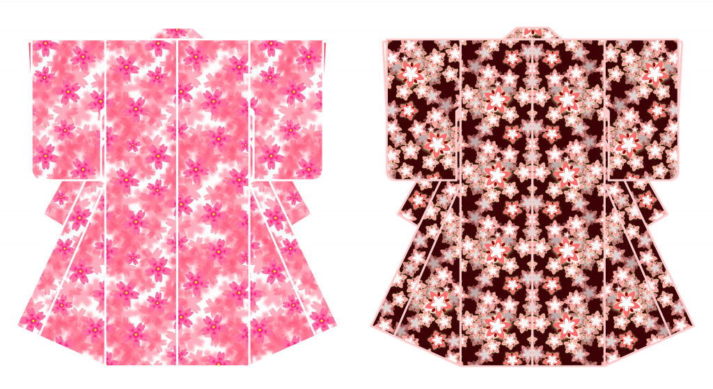 Sakura Kimono Designs PNG