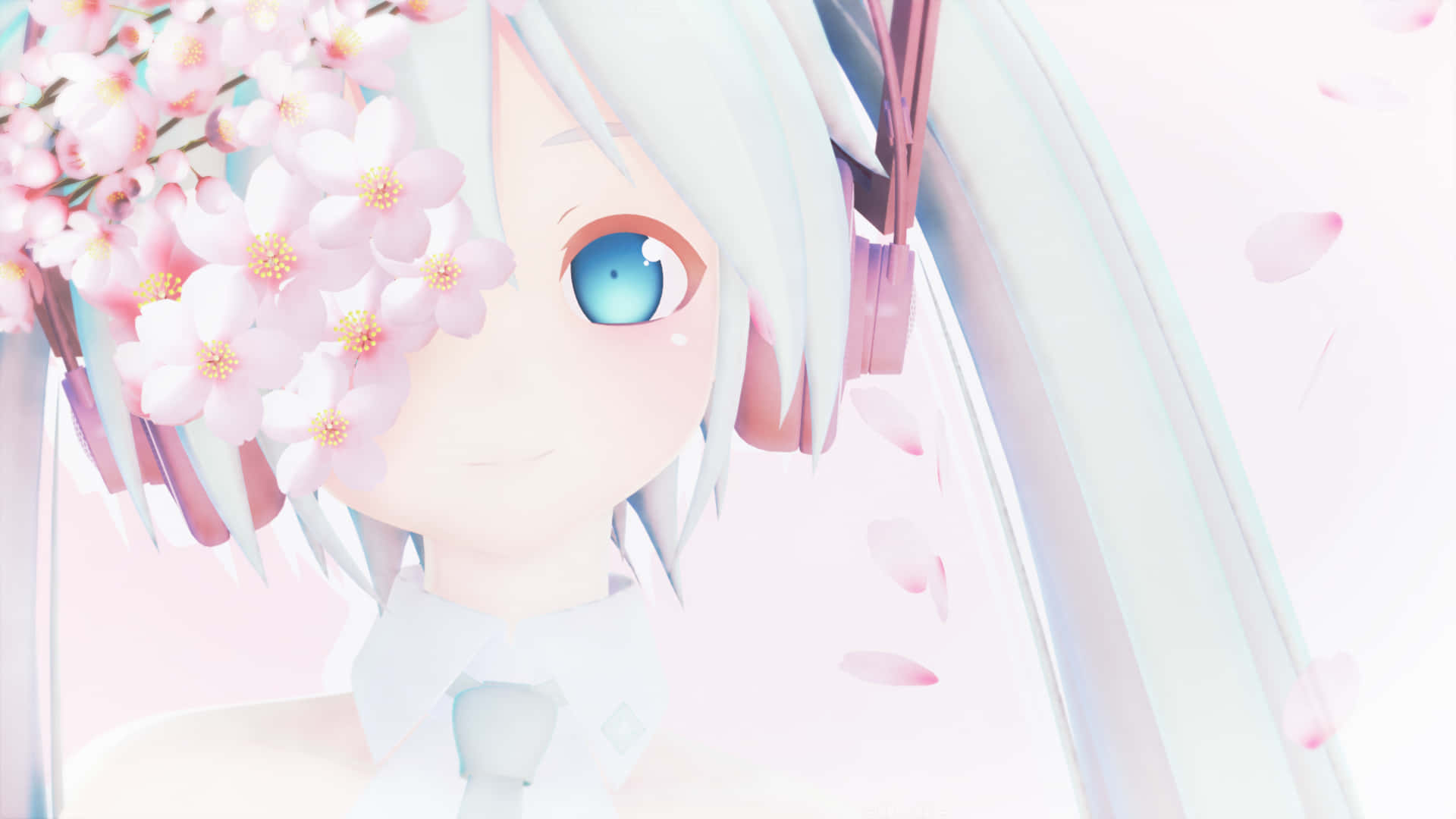 Sakuramiku - Una Hermosa Recreación De Una Querida Idol Virtual Fondo de pantalla