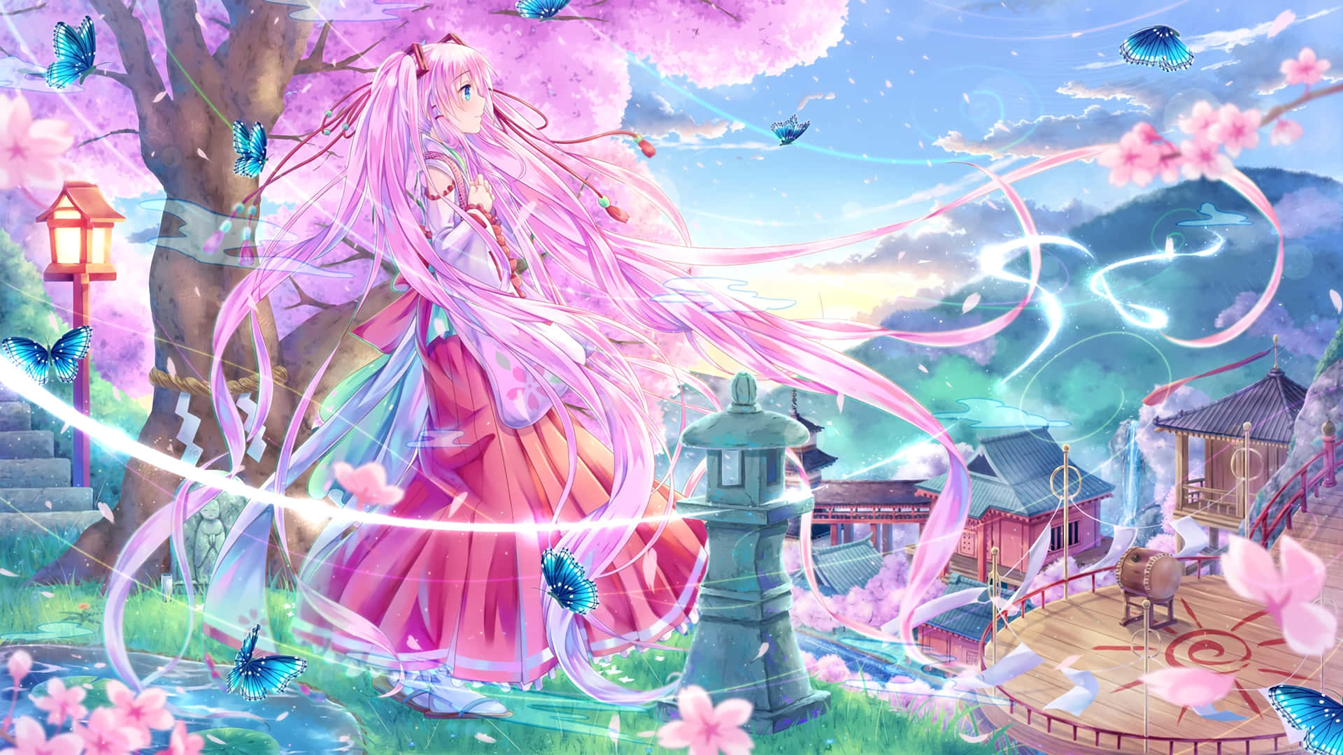 "Sakura Miku" Wallpaper