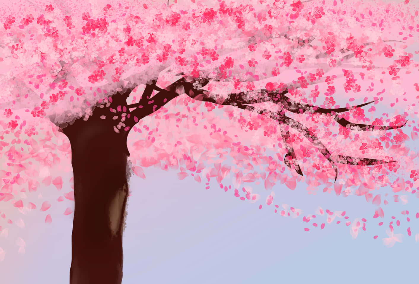 Sakura Tree Background