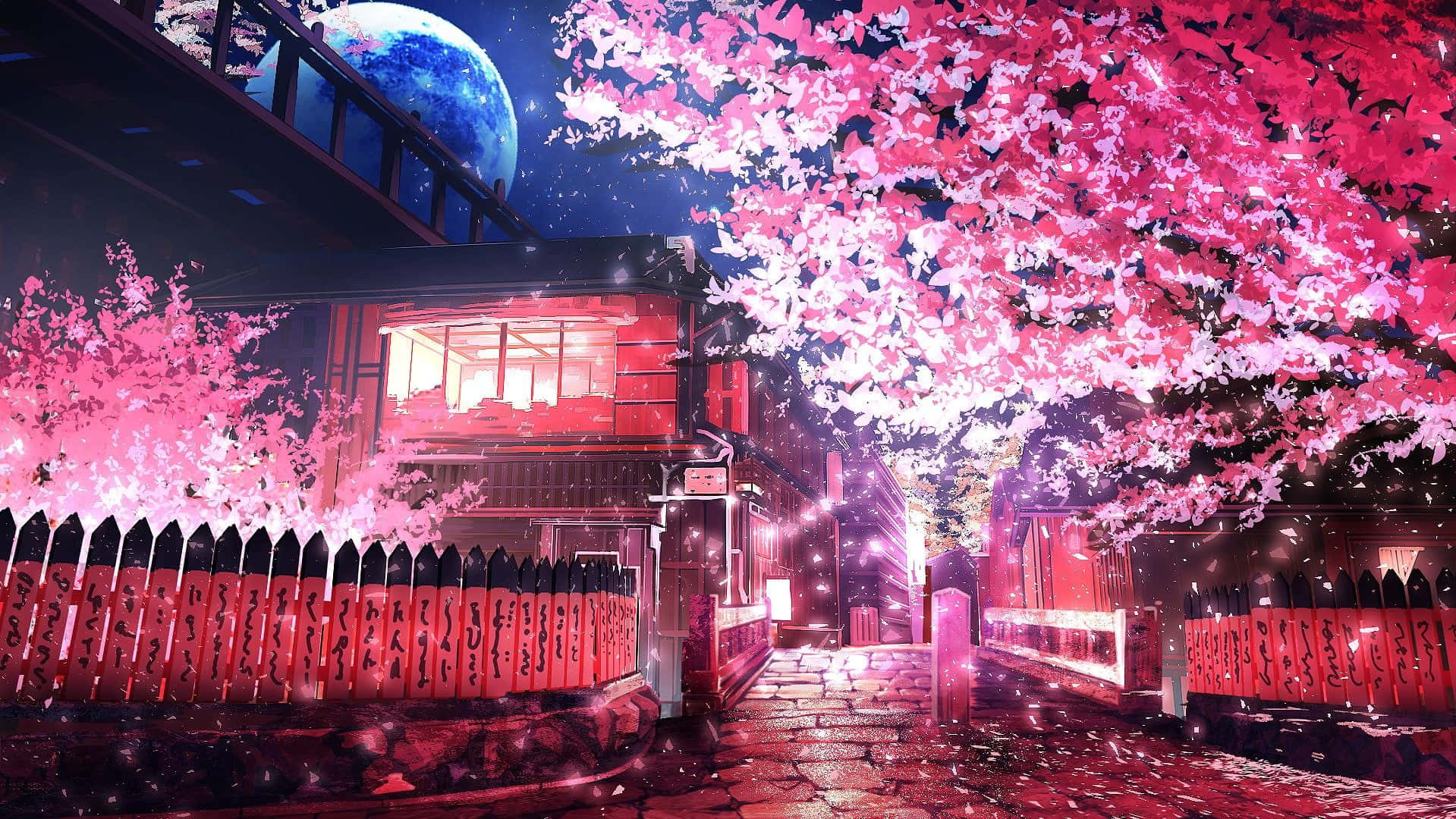 Sakura Tree Background