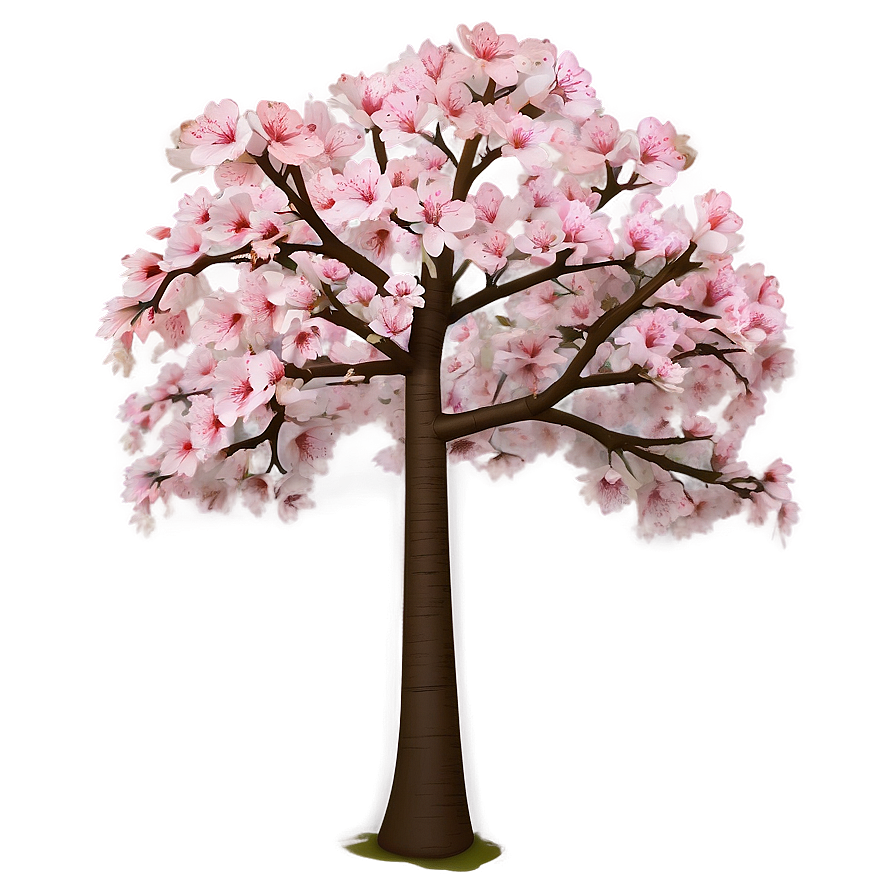 Sakura Tree In Early Spring Png Sal90 PNG
