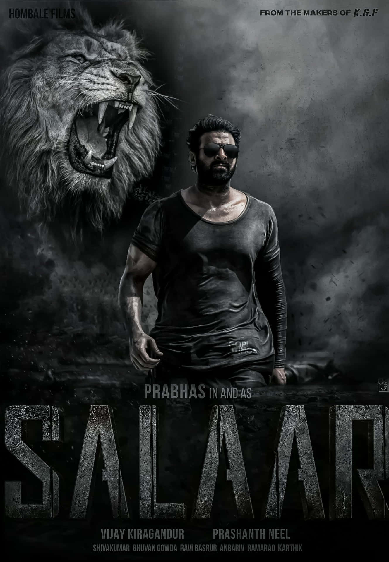 Salaar Movie Poster Wallpaper