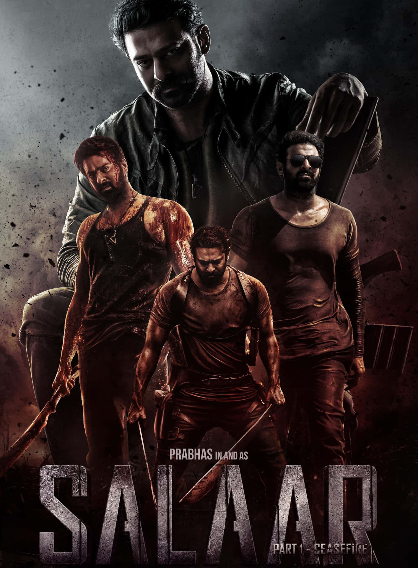 Affiche Du Film Salaar Prabhas Fond d'écran