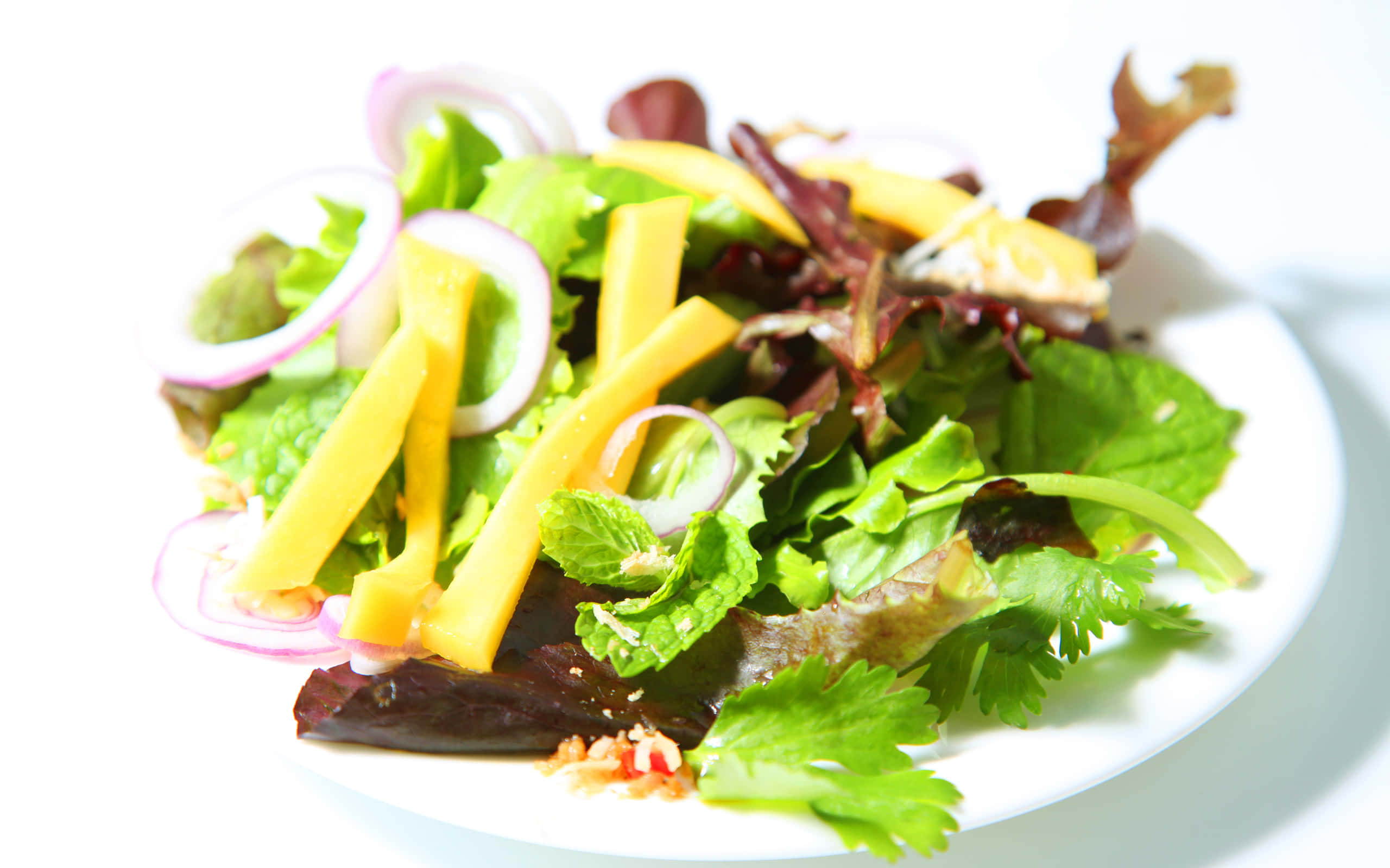 Healthy Salad with Fresh Vegetables