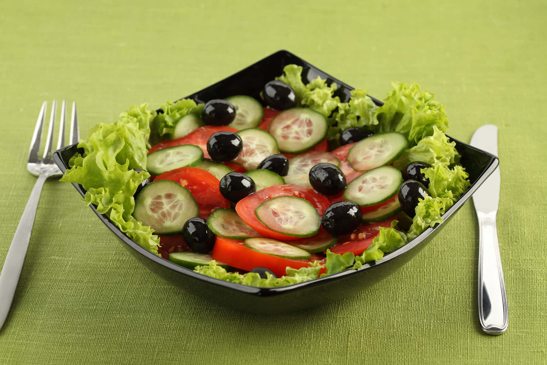 Fresh and Healthy Garden Salad