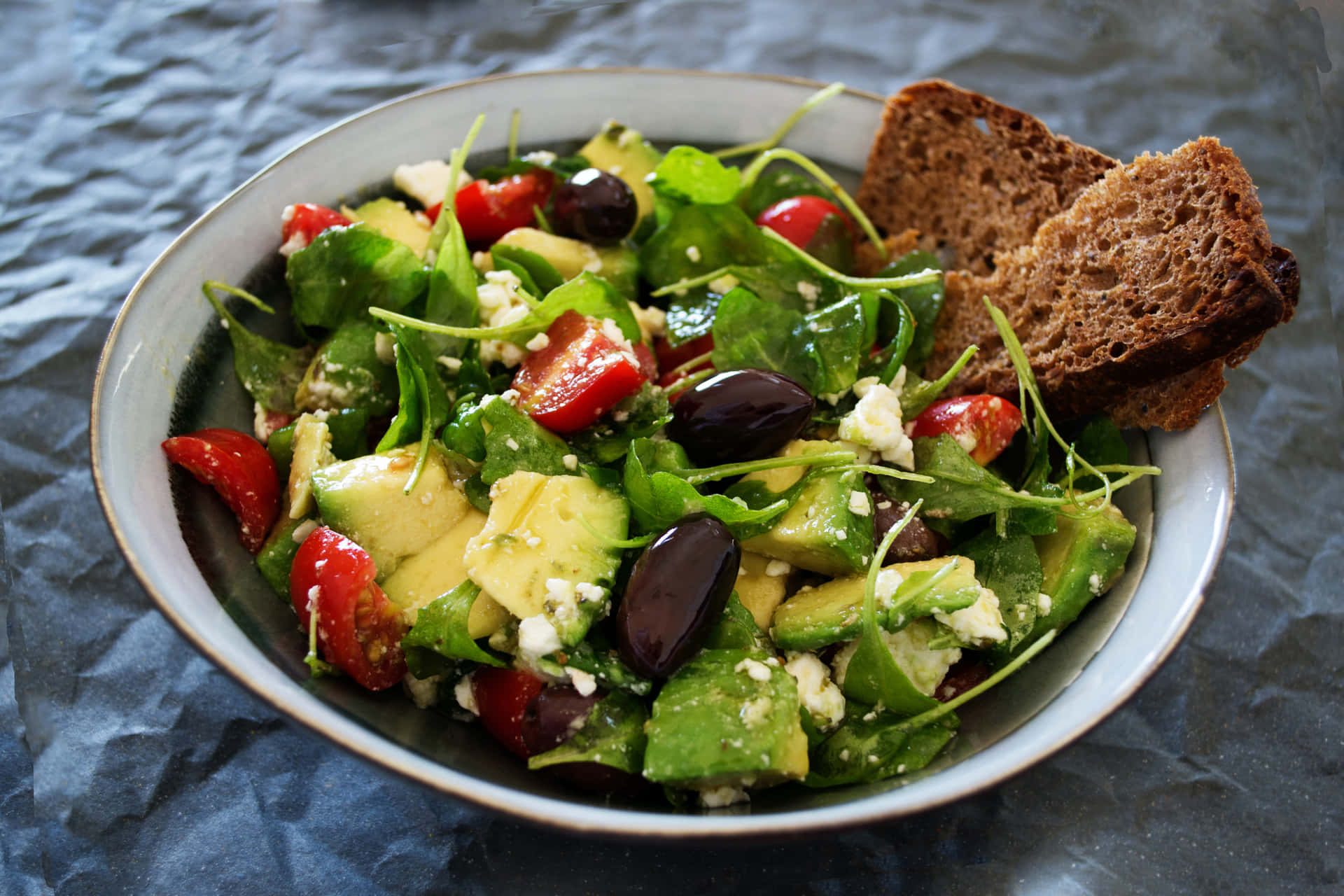 Enjoy a delicious, nutritious salad for dinner